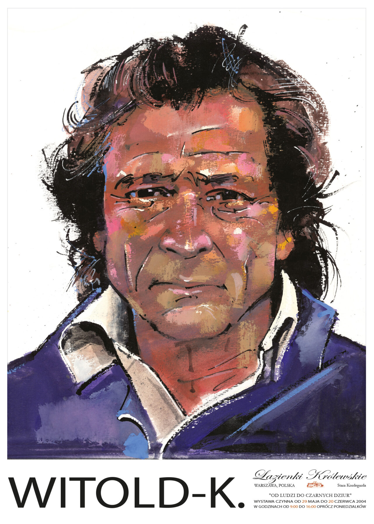 Waldemar Świerzy - portret Witolda Kaczanowskiego